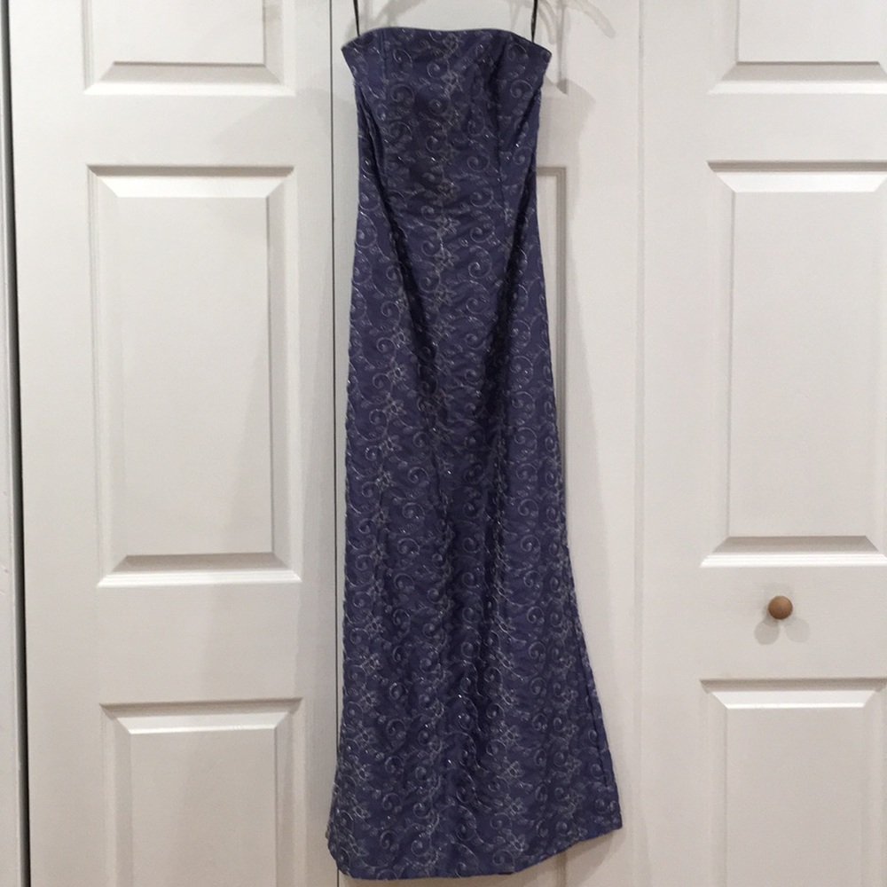 Jessica McClintock strapless dress